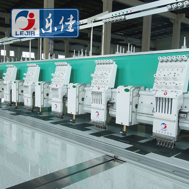 6 Colors 10 Heads Flat Mixed Chenille Embroidery Machine Produced By Chinese Manufacturer, Computerized Mixed Embroidery Machine With Cheap Price