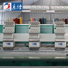 China 6 Heads 9 Needles Flat Computer Embroidery Machine for Morooco