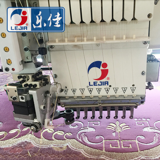 15 Head Coiling Not Used Computer Embroidery Machine with Dahao Software