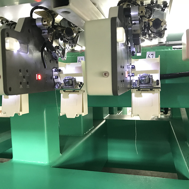 4 Colors 60 Heads Flat High Speed Embroidery Machine With Auto Bobbin Changing System, Best Chinese Embroidery Machine Supplier