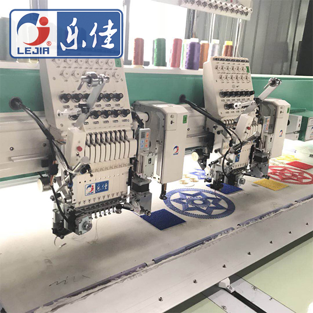 12 Needles 2 Heads Computerized Multifunctional Mixed Embroidery Machine, High Speed Chenille/Chainstitch Embroidery Machine With Cheap Price