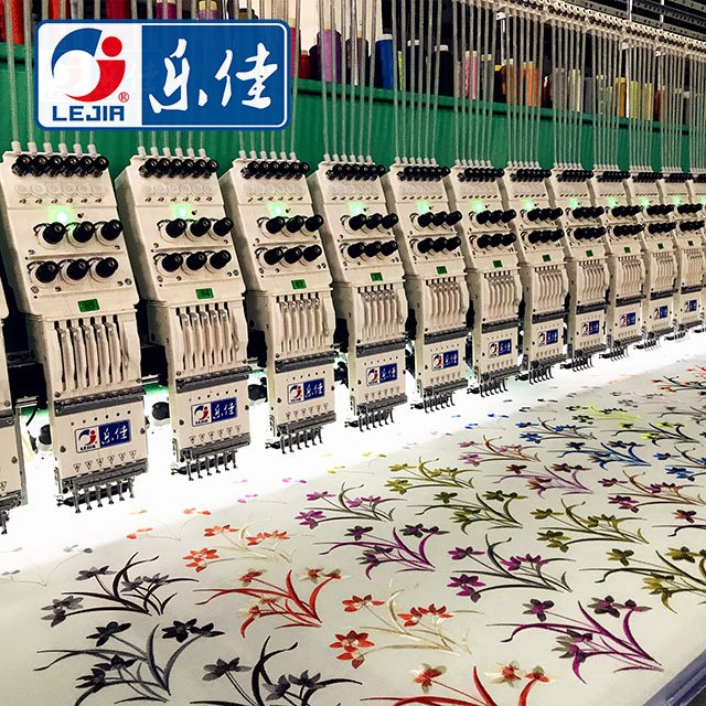 6 Needles 20 Heads Semi High Speed Embroidery Machine, Embroidery Machine With Cheap Price For India Market