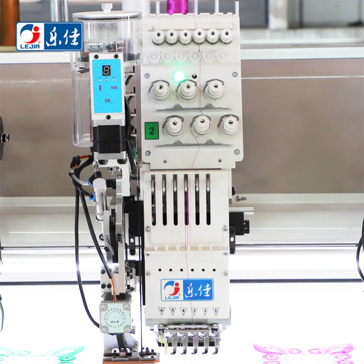 Lejia Good Performance Beads+sequins+cording High Speed Embroidery Machine with Cheap Price