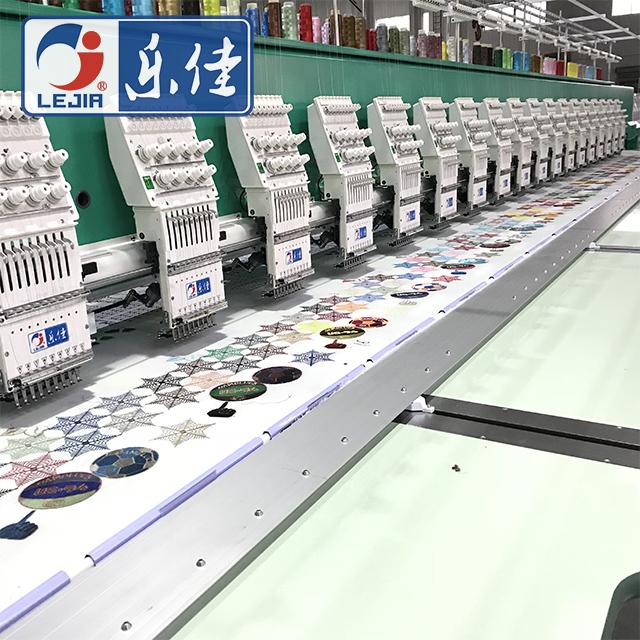 Same as Tajima 9 Needles 24 Heads High Speed Embroidery Machine, China Embroidery Machine With Competitive Price