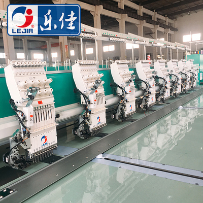 9 Needles 20 Heads Flat High Speed Embroidery Machine With Sequin Device, High Quality Embroidery Machine Supplier