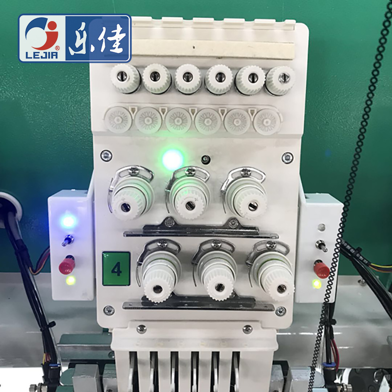 Lejia Good Quality Double Sequin Embroidery Machine with Dahao Software