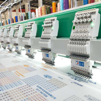12 Head 9 Needles High Speed Embroidery Machine