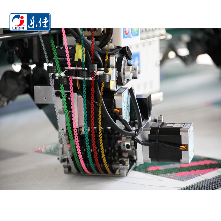 Newest Model 6 Sequin Embroidery Machine From Lejia